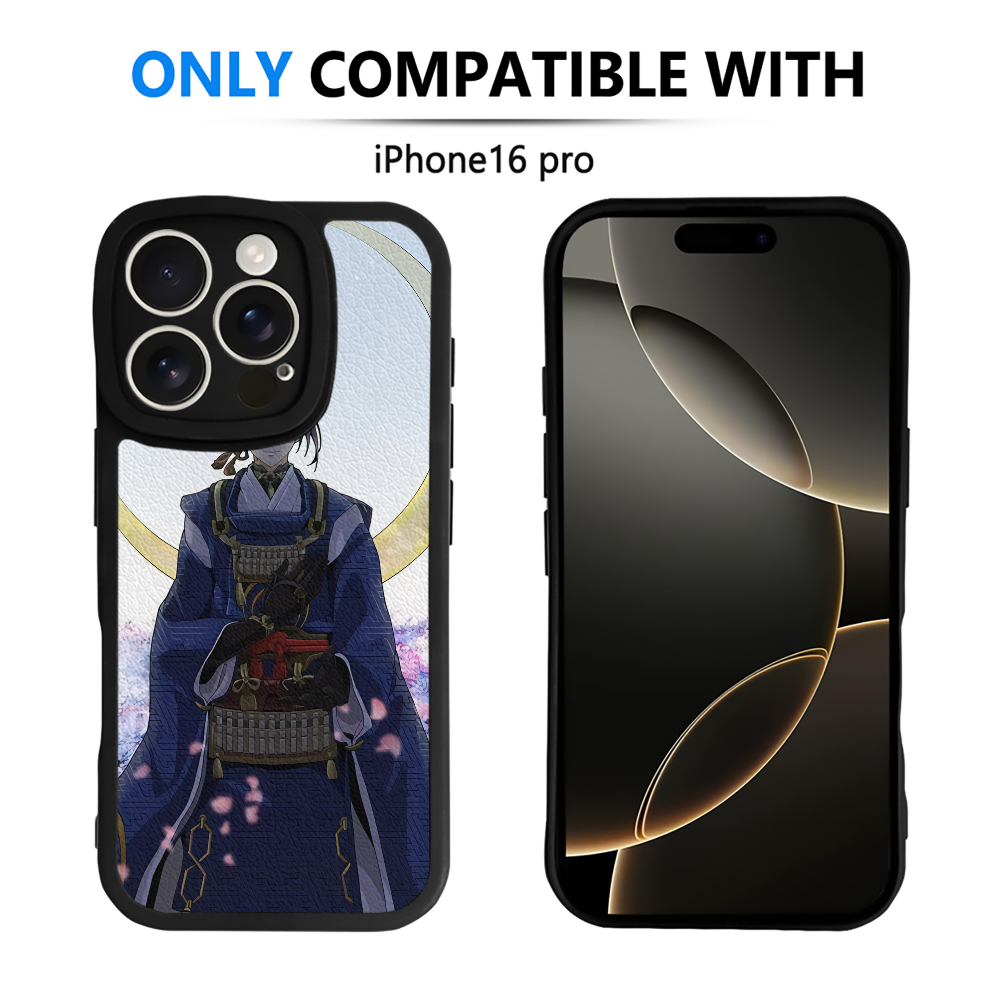 （画像用） 刀剣乱舞 Touken Ranbu 【iPhone 16シリーズ対応】シリコンスマホケース（レザー調） 材質：シリコン